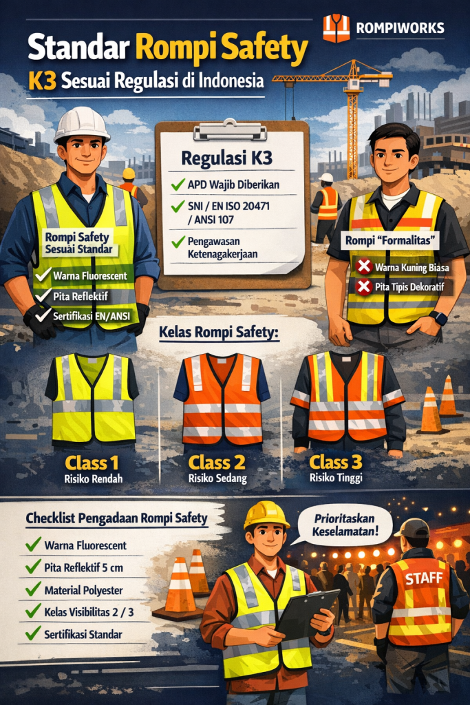 regulasi rompi safety